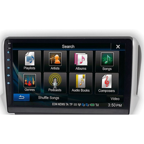 Montáž redukcie pre 10" autorádio Peugeot 2008 2013-