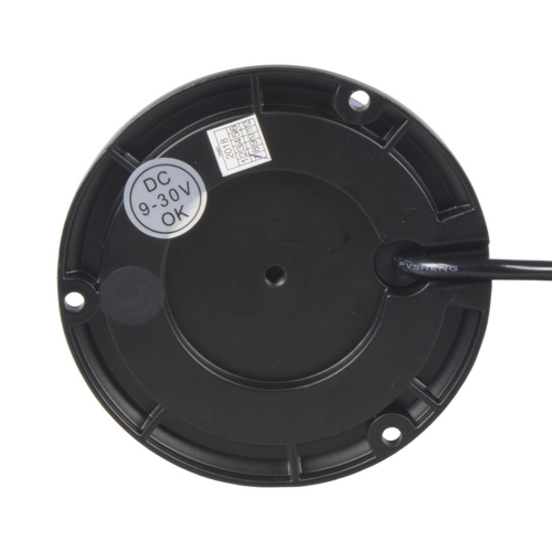 Uchytenie modrého LED majáka 12-24V,18x1W,ECER65,ECER10 na pevnú montáž