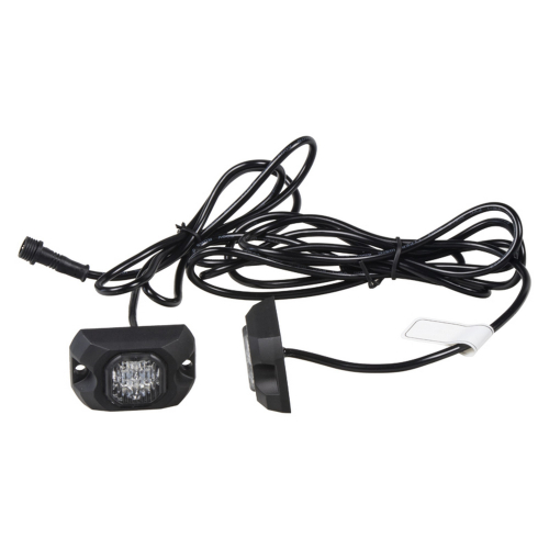 2x PROFI výstražné LED svetlo vonkajšie modré, 12-24V, ECE R65