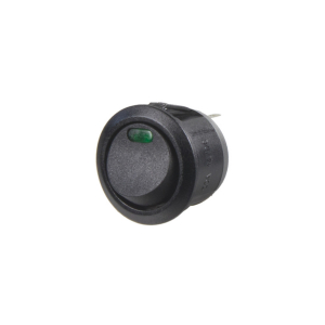 Kolískový spínač 12V / 20A - so zelenou LED