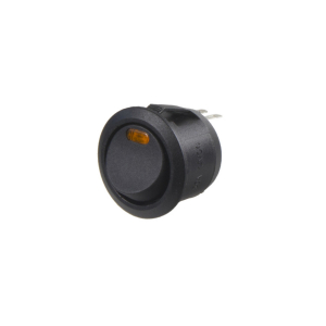 Kolískový spínač 12V / 20A - s oranžovou LED