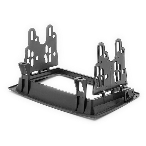 Uchytenie čierneho rámika 2-DIN autorádia Fiat Idea, Lancia Musa