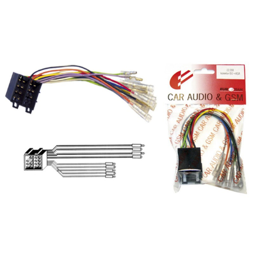 Konektor ISO - ASIA Škoda, Fiat, Opel...