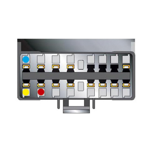 ISO redukcia pre autorádia Pioneer 16-PIN