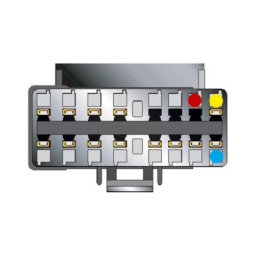 ISO redukcia pre autorádia Pioneer so 16-PIN konektorom