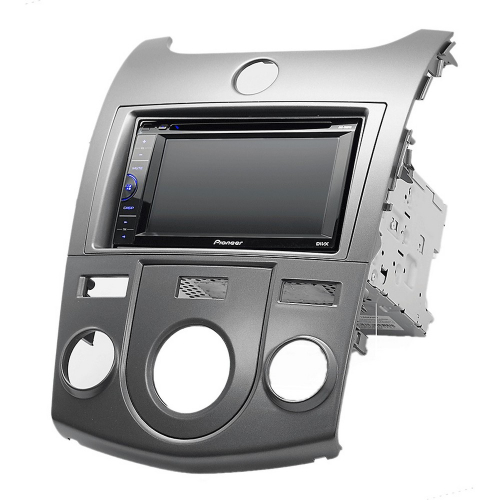 Montáž rámika 2DIN autorádia Kia Forte 2009-2012 s manuálnou klimatizáciou