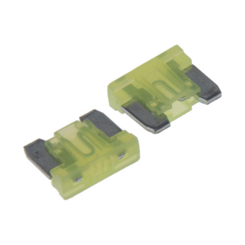 Poistka nožová nízkoprofilová 20A, 5 ks