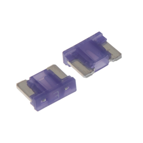 Poistka nožová nízkoprofilová 3A, 5 ks