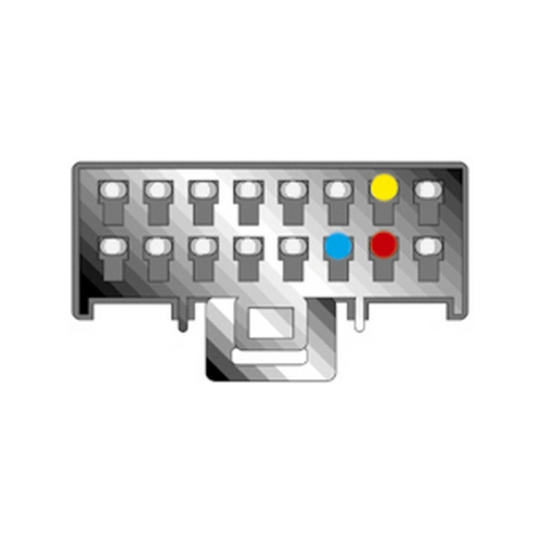 ISO konektor pre autorádia Panasonic so 16-PIN konektorom