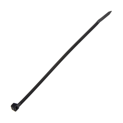 Sťahovacia páska čierna 4,8 x 200 mm, 100 ks