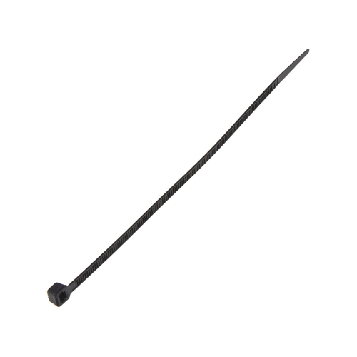 Sťahovacia páska čierna 3,6 x 140 mm, 100 ks