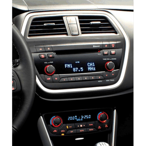 Použitie rámika 1DIN/2DIN autorádia Suzuki SX4 S-Cross 10/2013-