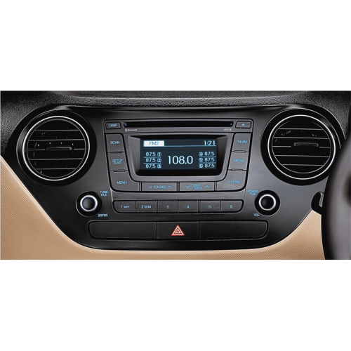 Použitie rámika 2DIN autorádia Hyundai i10 11/2013-