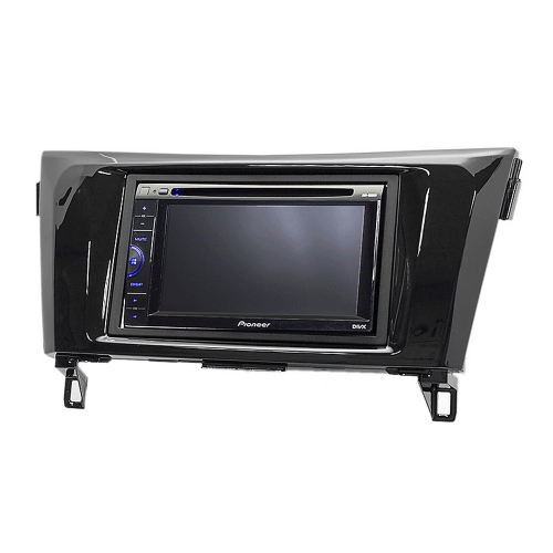 Montáž rámika 1DIN/2DIN autorádia Nissan Qashqai, Nissan Roque, Nissan X-Trail 2014-