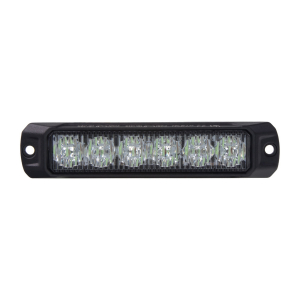 Modro-červený LED predátor 12V / 24V - 6x3W LED / ECE R65 (132x30x11mm)