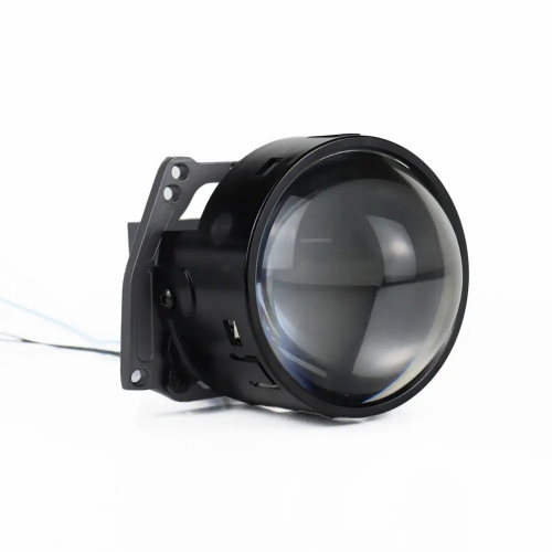 Veľkosť projektorových šošoviek so stretávacími a diaľkovými svetlami 