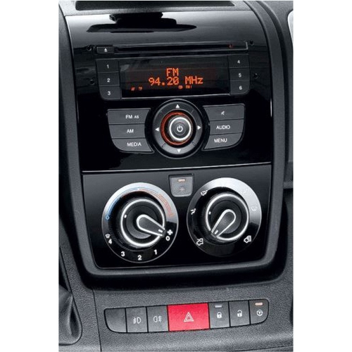 Použitie rámika 2DIN autorádia Fiat Ducato 11-15, Citroën Jumper 11-15, Peugeot Boxer 11-15 s OEM rádio SONY