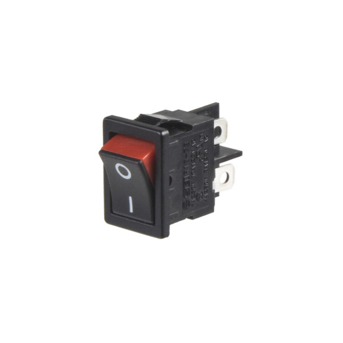 Dvojitý spínač kolískový hranatý 10A/250VAC, 16A/250VAC