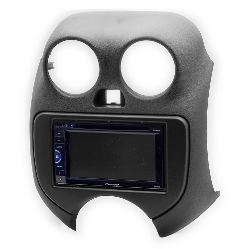 Použitie rámika 2DIN autorádia Nissan Micra 05/2010-