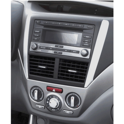 Použitie rámika 2DIN autorádia Subaru Impreza 04/2013-, Forester 03/2013-, XV 2012-