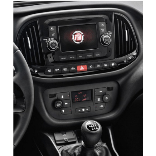 Použitie rámika 2DIN autorádia Fiat Doblo, Opel Combo 2015-