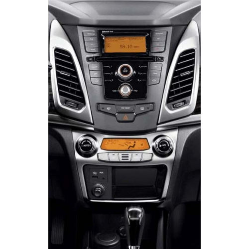 Použitie rámika 1DIN/2DIN autorádia Ssangyong Korando 2013-