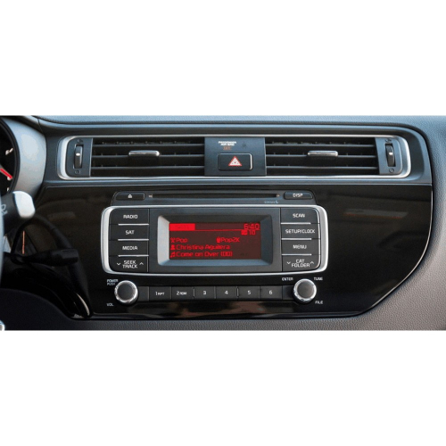 Použitie rámika 2DIN autorádia Kia Rio 03/2015-