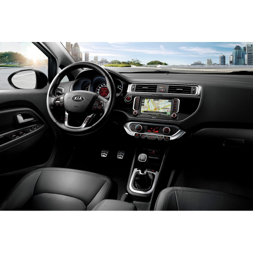 Použitie redukcie 2DIN autorádia Kia Rio 03/2015-