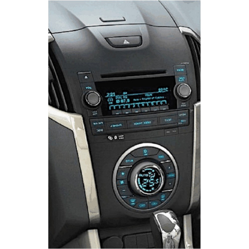 Použitie rámika 2DIN autorádia Chevrolet S10,Isuzu D-Max 2012-