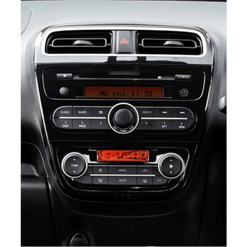 Rámik 2DIN autorádia Mitsubishi Space Star 2013-