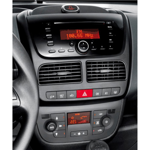 Použitie rámika 2DIN autorádia pre Fiat Doblo 11/2009-2015, Opel Combo 2012-