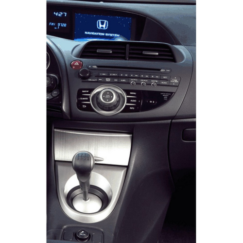 Použitie rámika 2DIN autorádia Honda Civic 2005-2011