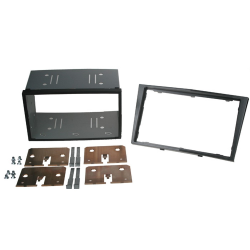 2DIN redukcia pre Opel Astra H 2004-2010 - strieborná