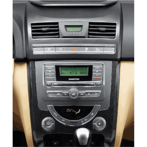 Použitie rámčeka 2DIN autorádia Ssangyong Rexton III 2013-