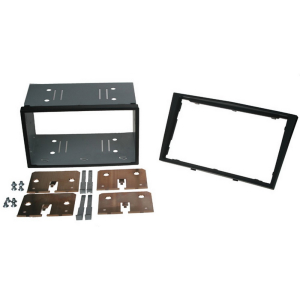 Redukcia 2DIN autorádia - Opel Corsa / Tigra / Antara / Zafira (2004->) antracit