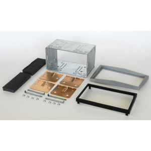 Redukcia 2DIN autorádia - Opel Corsa / Tigra / Antara / Zafira (2004->) strieborná