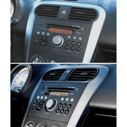 Rámček 2DIN autorádia Opel Agila B 08-14, Suzuki Splash 04/2008-14