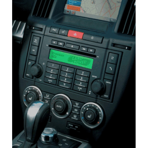 Použitie rámčeka 2DIN autorádia Land Rover Freelander 06-, Discovery 2005-, Range Rover Sport 2005-