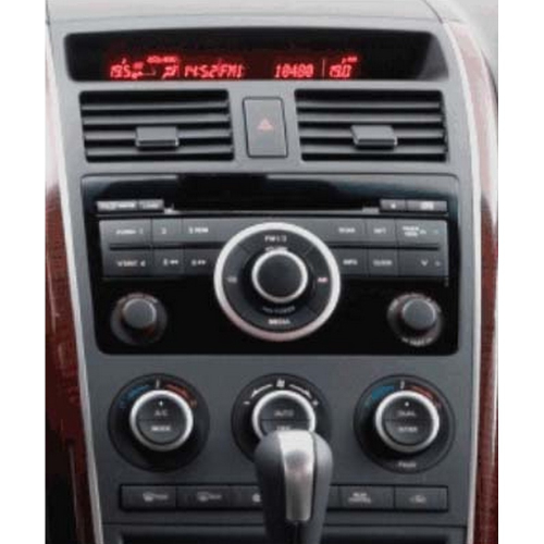 Použitie rámika 2DIN/2DIN autorádia Mazda CX-9 2007-2013