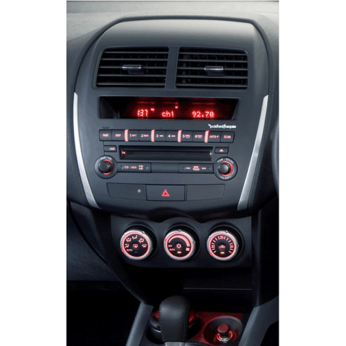 Rámček autorádia Citroen C4 Aircross, Peugeot 4008, Mitsubishi Outlander a Mitsubishi ASX