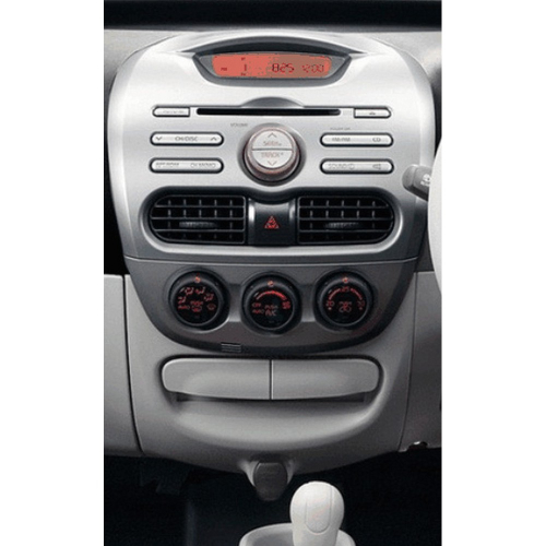 Použitie rámčeka 2DIN autorádia Citroen C-Zero, Peugeot iOn a Mitsubishi i-MiEV 2009-