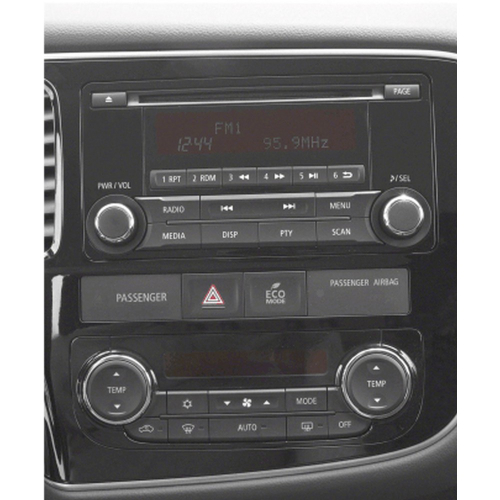 Rámček 2DIN autorádia Citroen Crosser, Mitsubishi Outlander, Peugeot 4007