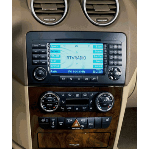 Rámček 2DIN autorádia Mercedes ML (W164) 2005-2011