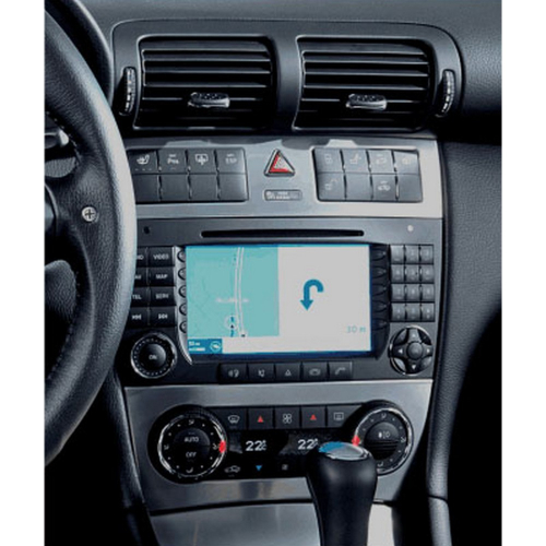 Použití rámečku 2DIN autorádia Mercedes CLK 04/2004-2009