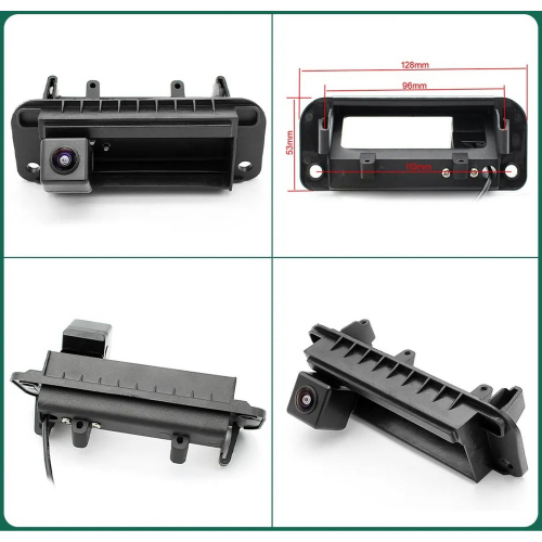 Príslušenstvo parkovacej kamery AHD/CVBS do vozidla Mercedes C, E v madle kufra