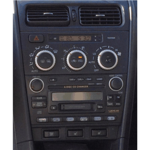 Rámček 1DIN/2DIN autorádia Lexus IS 1999-2005