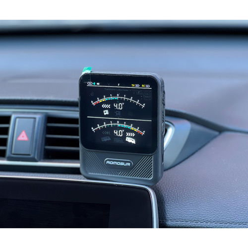 Náklonomer s bezdrôtovým displejom