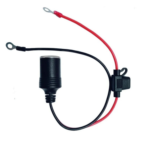 Zásuvka autozapaľovača s káblom a poistkou