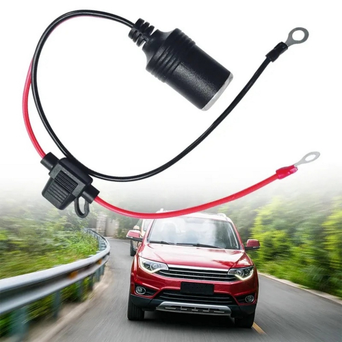 Použitie CL zásuvky zapaľovača s káblom a poistkou