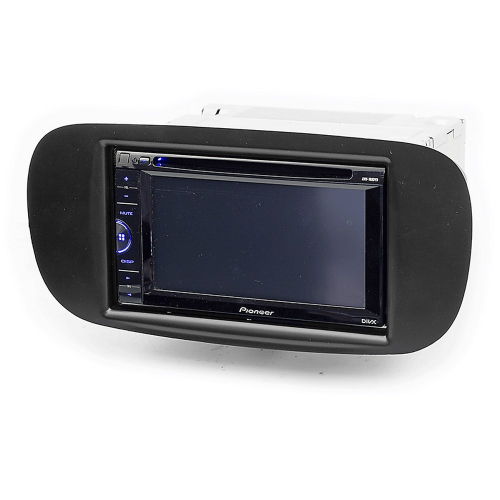 Použitie redukcie 2DIN autorádia Fiat 500 10/2007-